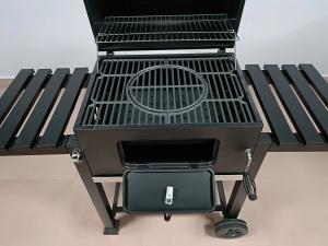Quality 40kgs CSA Portable Charcoal Grill 12.6 Inch Stainless Steel Wood Burning Grill wholesale