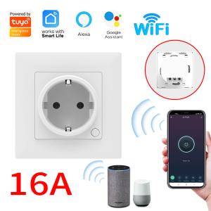 Quality Mtering Zigbee Wall Socket Intelligent 16A Smart Socket wholesale