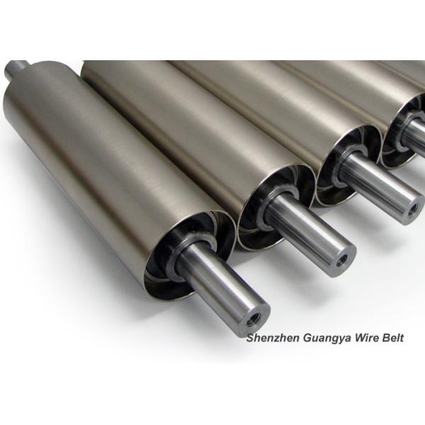 Industrial Stainless Steel Replacement Conveyor Rollers Low Vibration