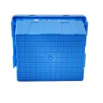21L Stacking Crates Storage Box With Attached Lid Container Totes NO Foldable