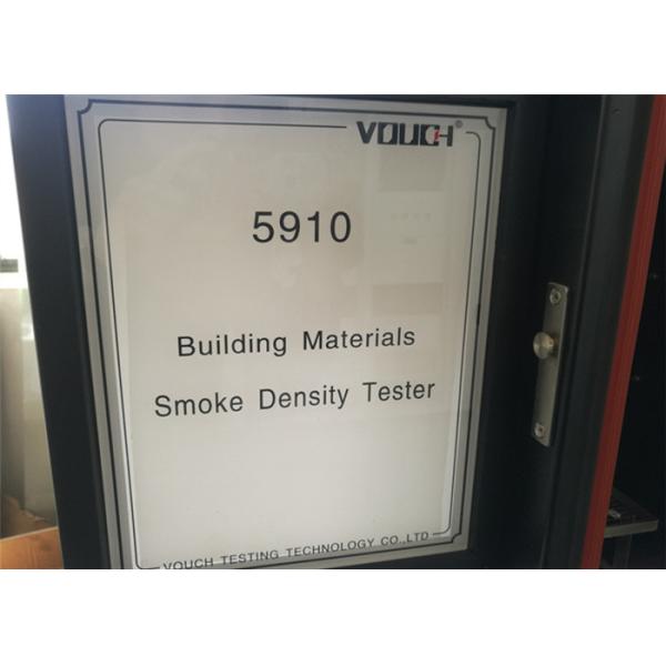 Non Flammability Smoke Density Tester Fire Testing Laboratories Standard ASTM D2843