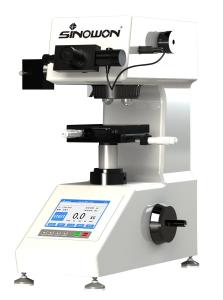 Motorized Turret Digital Vickers Micro Durometer Hardness Tester with Color Touch screen Bluetooth Data Transfer