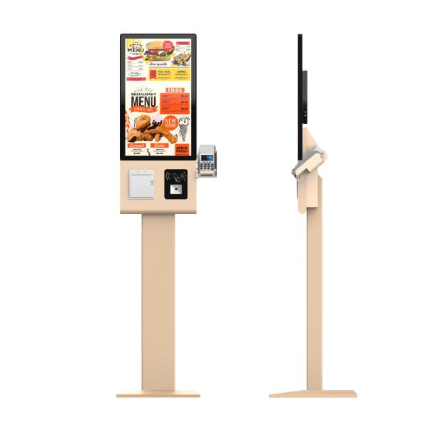 Industrial PC Self Ordering Kiosk With Optional Payment And NFC Reader