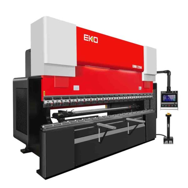 cnc hybrid press brake 6+1 Axis metal bending machine 220T CNC STEP system hybrid hydraulic press brake EHM2204