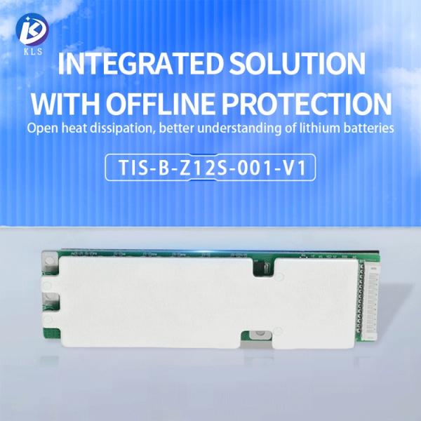 12S 36V 18650 BMS: Sealed Waterproof Lithium-ion Battery Protector, 20A with Balance and On/Off Soft Switch