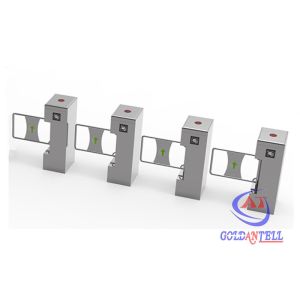 Quality Pedestrian Traffic Portable entry Swing Barrier Gate wholesale