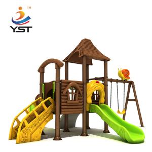 China Multifunction Outdoor Play Equipment Slides And Swings For Children on sale