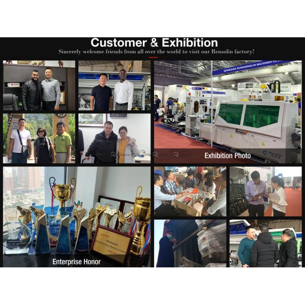 Auto Wood Edge Banding Machine Abs Melamine Edge Banding Wood Edging Machine