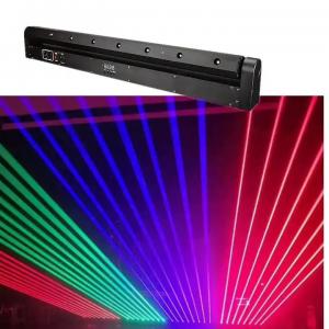 China 500mw/638nm X8 Indoor Single Red Moving Head Laser Bar Light on sale
