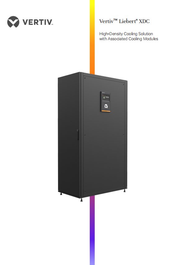 Vertiv Liebert XDC In-row Precision Air Conditioner with R-410A Refrigerant and 1975*600*1100MM Dimensions for High-Density Cooling