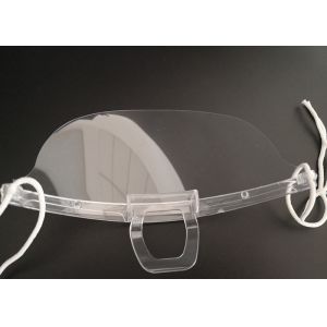 20 Pieces Open Mouth Half Visor Face Shield Face Guard Visor For Hairdressers