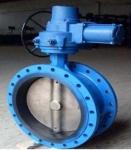 Electric Flanged Butterfly Valves DN450 With Motor 230V 50Hz,A215 WCB,CI
