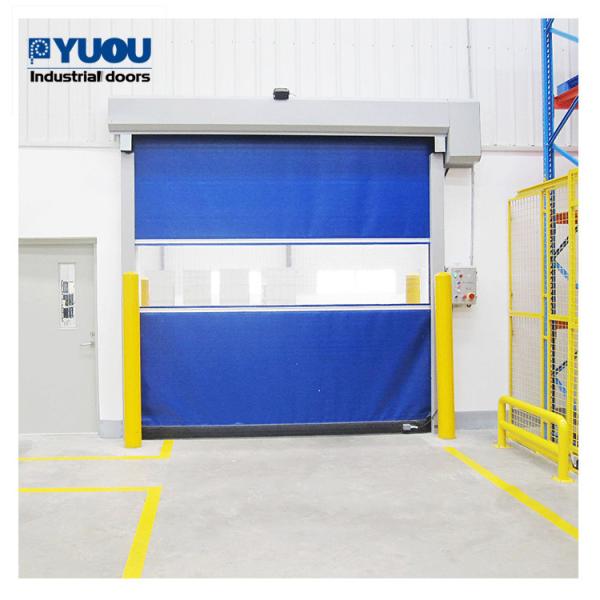 Galvanized Fabric High Speed Roller Shutter Door 6X6m Fast Action 60Hz