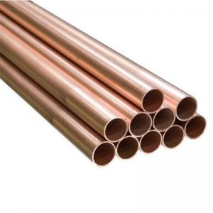 China Insulated Custom Copper Coils , Polished Copper Pipe For Plumbing on sale