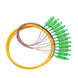 Single Mode Simplex Pigtail Patch Cord Jumper Pigtail With FC LC Sc St Upc APC PC Connector
