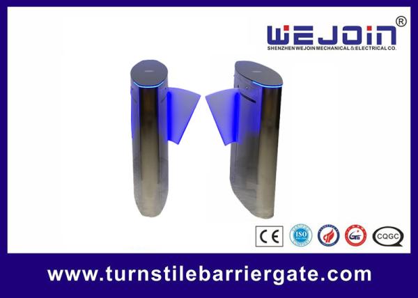 Cheap Fingerprint access control system automatic flap barrier gate for sale
