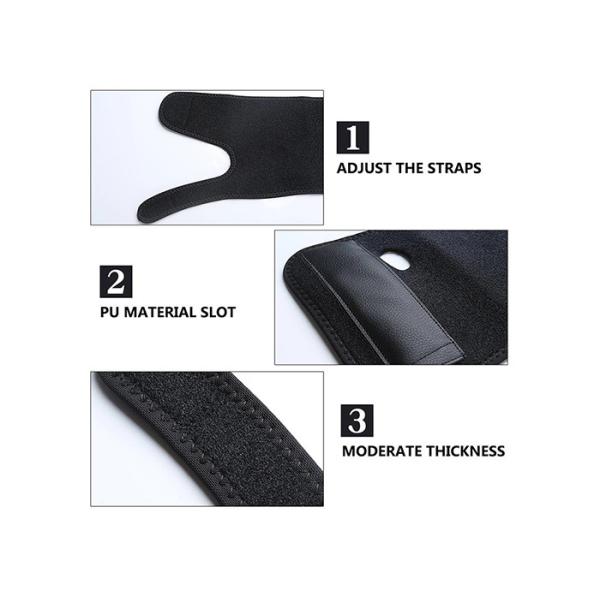 Lightweight Neoprene Wrist Support Brace , Left Hand Wrist Splint For Men / Women