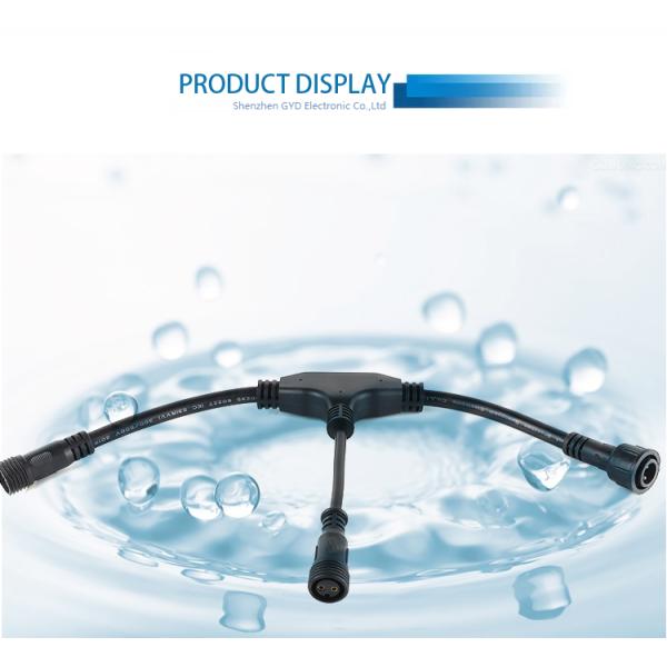 IP68 Multi Pin Connectors Waterproof T Type Screw Fit Assembly
