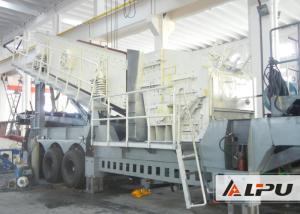 Quality Economical Crawler Mobile Crusher / Mobile Crushing Plant For Limestone wholesale