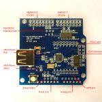 USB Host Shield 2.0 for Arduino Support Google Android ADK Duemilanove UNO MEGA
