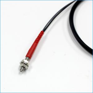 Quality Cuttable M3 R15 Coaxial Optical Fiber Sensor Diffuse Reflective For Small Object Detection wholesale