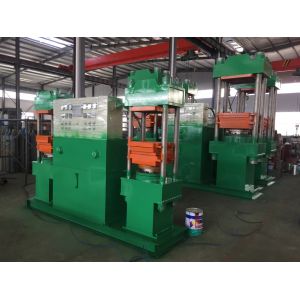 Double Set Rubber Vulcanizing Press Machine PLC Control Rubber Vulcanizer