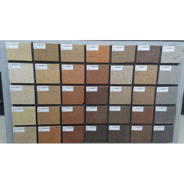 Solid Construction Clay Wire Cut Brick / Clay Brick Construction For Building Wall