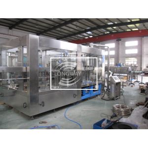 Quality 100% Factory for sale Jiangsu manufacturer plastic bottle carbonated drink filling plant with cap sterilizer wholesale