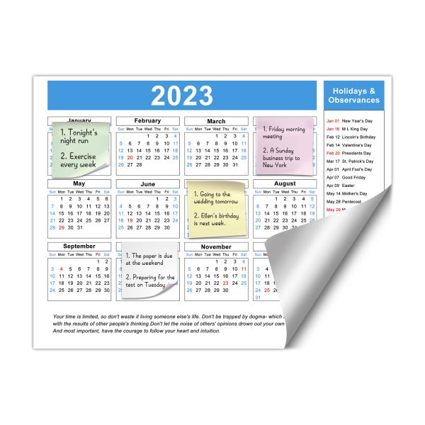 297x393mm Removable Weekly Planner Fridge Magnet Organizer Reusability For Fridge