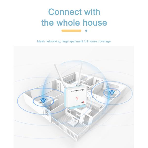 OLAX MC80 5000mAh battery dual band CAT6 wireless bridge bypass detachable antennas 4G LTE WiFi routers