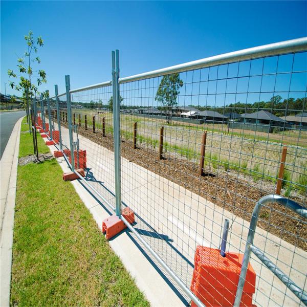 3mm 2m Temporary Fence Panels Galvanized For Construction