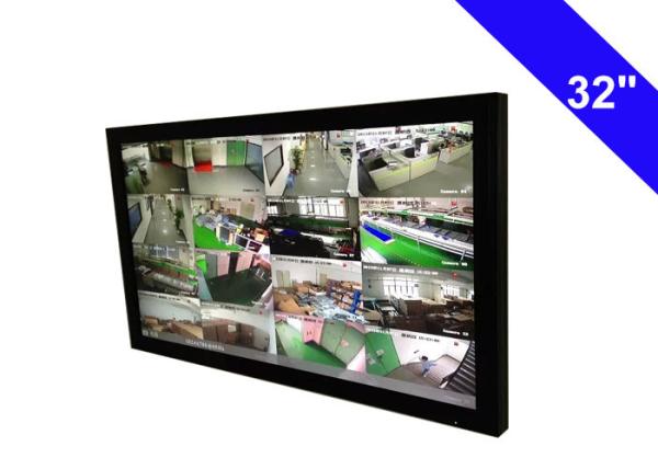 Cheap Ultra Slim 32" TFT BNC CCTV Monitor IR Receiver Auto Eliminate Blur Function for sale