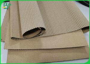 Quality Wave E - Fluting Single Face Corrugated Packaging Carton Board Sheet wholesale