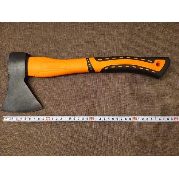 Axe/Hatchet(XL0139) powder coated surface and rubber handle, good price hand garden cutting tools,