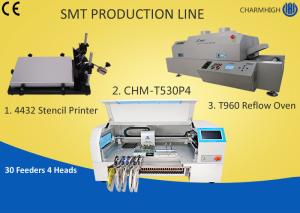 China Manual SMT Production Line Solder Paste Stencil Printer , PCB Assembly Line Batch production on sale