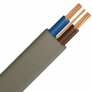 China Customizable TPS PVC Flat Cable Two Core PVC Insulated Sheathed Ground Wire on sale