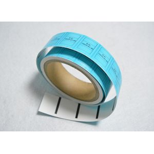 Quality Blue Color Custom Printed Ultra Destructible Stickers Self Adhesive Destructible Label Paper wholesale