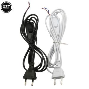 European Plug Extension Cord With Inline Switch 1.2M 1.5M 1.8M Length ROHS VDE