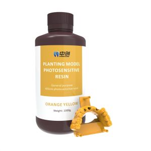 Buy cheap ASTM D638 ASTM D790 Dental 3d Printing Yellow Resin Photosensitive Resin from wholesalers