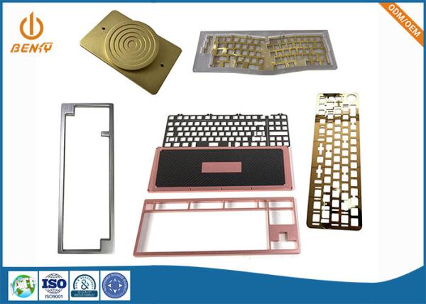 Cheap CNC Mechanical Custom Electronic Enclosures Aluminum Keyboard Model for sale