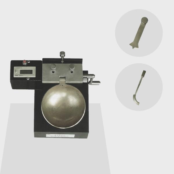 12.7mm Soil Testing Equipments Disc Type Liquid Limit Device With Handle ASTM D4318 Standard