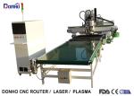Computerized 3D CNC Router Machine Wtih Auto Loading And Unloading System