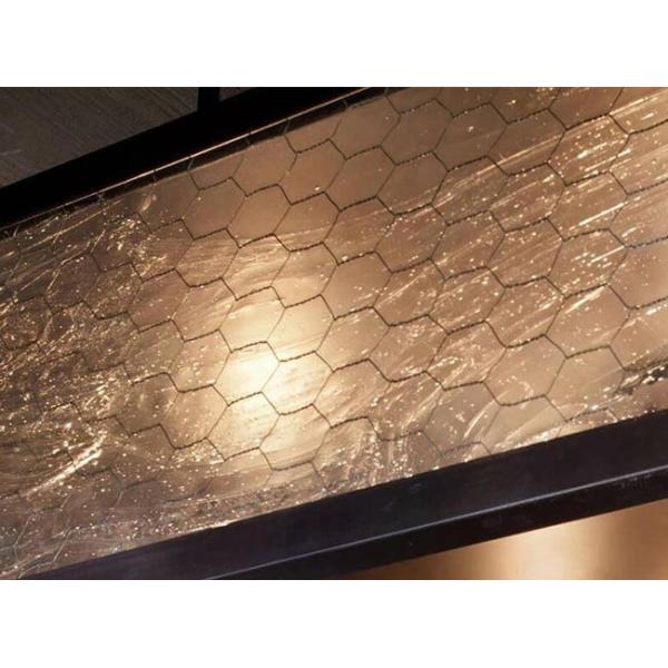 Fabric Laminated Glass 6mm Thickness for Architectural Decoration