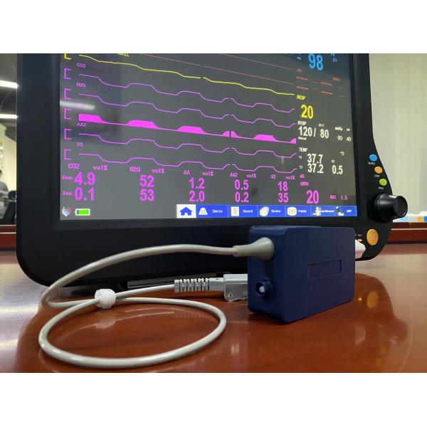 Sidestream Anesthesia Gas Module , Anesthetic Gas Analyzer Monitor For ICU ODM