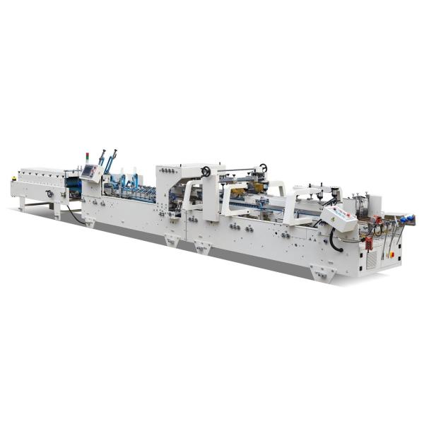 Automatic Large Straight Line Box Folder Gluer, Straight Line Box Folding + Gluing, common box