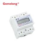 Large-Scale Integrated Circuits Single Phase Din Rail Watt Hour Meter With LCD