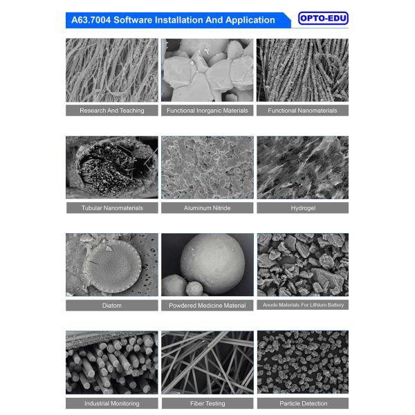 OPTO-EDU A63.7004 Single-Crystal Filament Scanning Electron Microscope SE BSE 360000x 3nm@20KV