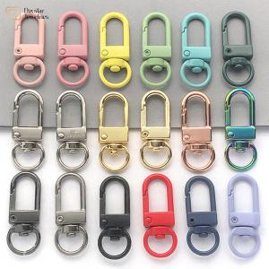 Quality Bag Parts Swivel Snap Hook Zinc Alloy Buckles For Key Rings DIy Jewelry Making wholesale