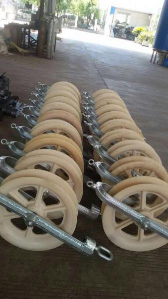 Stringing Machine Series Single Sheave Stringing Pulley Block / Pay off Pulley