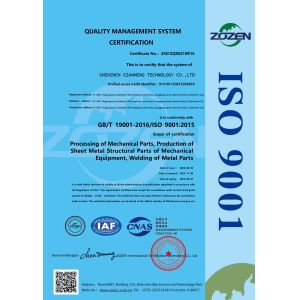 Shenzhen Xianheng Technology Co.,Ltd Certifications